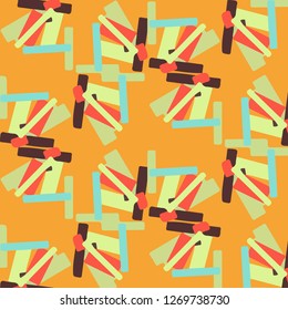 Abstract vector background. Colorful halftone illustration pattern