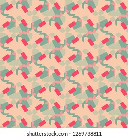Abstract vector background. Colorful halftone illustration pattern