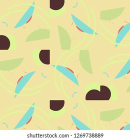 Abstract vector background. Colorful halftone illustration pattern