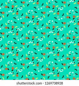 Abstract vector background. Colorful halftone illustration pattern