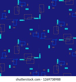 Abstract vector background. Colorful halftone illustration pattern