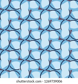 Abstract vector background. Colorful halftone illustration pattern