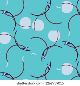 Abstract vector background. Colorful halftone illustration pattern