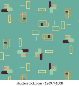 Abstract vector background. Colorful halftone illustration pattern