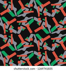 Abstract vector background. Colorful halftone illustration pattern