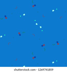 Abstract vector background. Colorful halftone illustration pattern