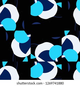 Abstract vector background. Colorful halftone illustration pattern