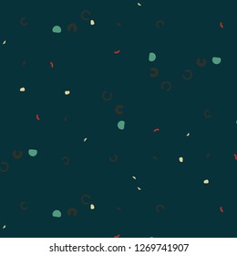 Abstract vector background. Colorful halftone illustration pattern