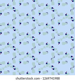 Abstract vector background. Colorful halftone illustration pattern