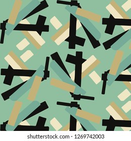 Abstract vector background. Colorful halftone illustration pattern