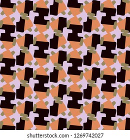 Abstract vector background. Colorful halftone illustration pattern