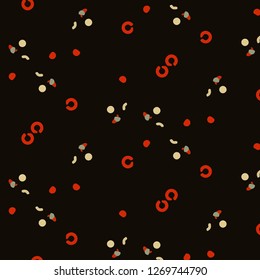 Abstract vector background. Colorful halftone illustration pattern