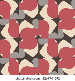 Abstract vector background. Colorful halftone illustration pattern