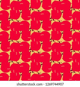 Abstract vector background. Colorful halftone illustration pattern