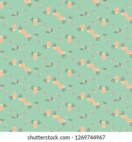 Abstract vector background. Colorful halftone illustration pattern