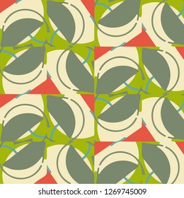 Abstract vector background. Colorful halftone illustration pattern