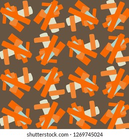 Abstract vector background. Colorful halftone illustration pattern