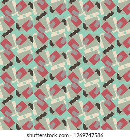 Abstract vector background. Colorful halftone illustration pattern