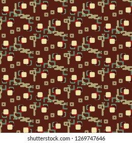Abstract vector background. Colorful halftone illustration pattern
