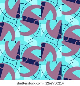 Abstract vector background. Colorful halftone illustration pattern