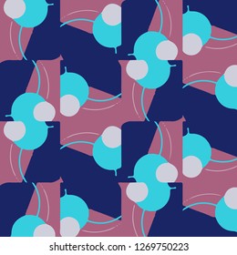 Abstract vector background. Colorful halftone illustration pattern