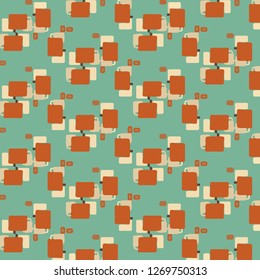 Abstract vector background. Colorful halftone illustration pattern