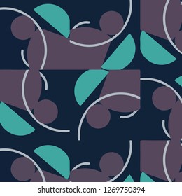 Abstract vector background. Colorful halftone illustration pattern