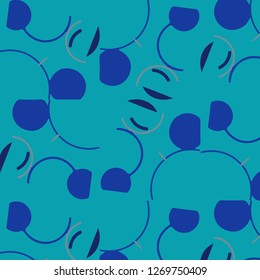 Abstract vector background. Colorful halftone illustration pattern