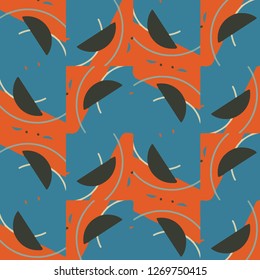 Abstract vector background. Colorful halftone illustration pattern