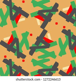 Abstract vector background. Colorful halftone illustration pattern