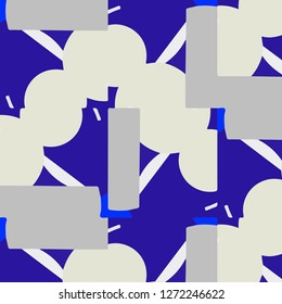 Abstract vector background. Colorful halftone illustration pattern