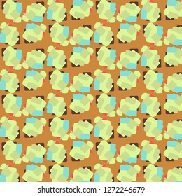 Abstract vector background. Colorful halftone illustration pattern