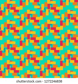 Abstract vector background. Colorful halftone illustration pattern