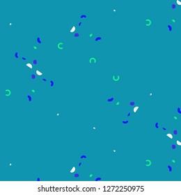 Abstract vector background. Colorful halftone illustration pattern