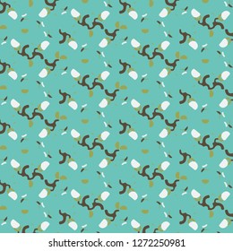 Abstract vector background. Colorful halftone illustration pattern