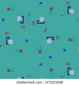 Abstract vector background. Colorful halftone illustration pattern