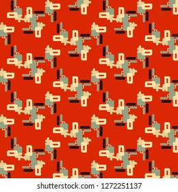 Abstract vector background. Colorful halftone illustration pattern