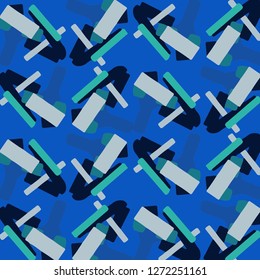 Abstract vector background. Colorful halftone illustration pattern