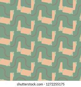 Abstract vector background. Colorful halftone illustration pattern