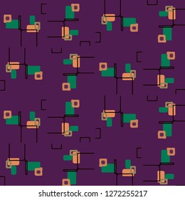 Abstract vector background. Colorful halftone illustration pattern