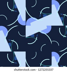 Abstract vector background. Colorful halftone illustration pattern