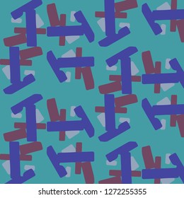 Abstract vector background. Colorful halftone illustration pattern