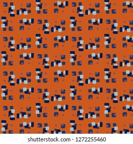 Abstract vector background. Colorful halftone illustration pattern