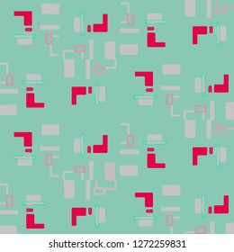 Abstract vector background. Colorful halftone illustration pattern