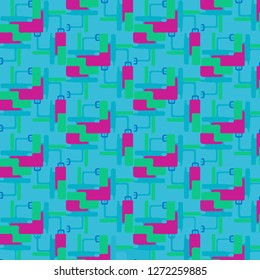 Abstract vector background. Colorful halftone illustration pattern