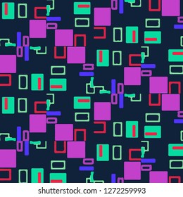 Abstract vector background. Colorful halftone illustration pattern
