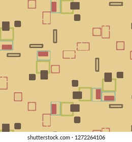Abstract vector background. Colorful halftone illustration pattern