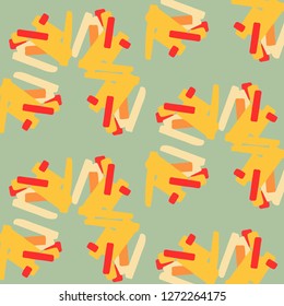 Abstract vector background. Colorful halftone illustration pattern