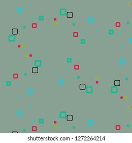 Abstract vector background. Colorful halftone illustration pattern