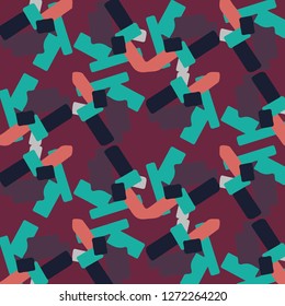 Abstract vector background. Colorful halftone illustration pattern